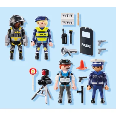 Zestaw figurek policjant�w 71730