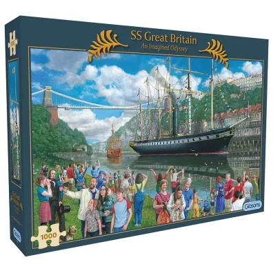 Puzzle 1000 Statek SS Great Britain 113718 Gibsons