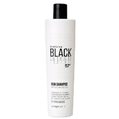 Inebrya Black Pepper Iron Shampoo wzmacniający szampon nawilżający do włosów 300 ml