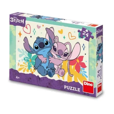 Puzzle 24 el. Stitch i Angel Dino Toys