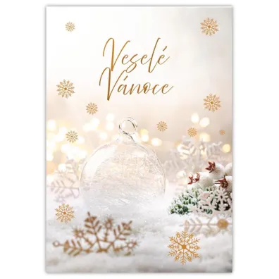 Trend Karnet Weso�ych �wi�t - Vesele Vanoce Cestina
