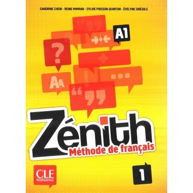 Zenith 1. Podr�cznik + DVD ROM - Chein Sandrine, Mimra Reine, Sirejols Evelyne, Sylvie Poisson-Quinton