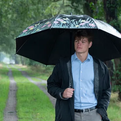 Parasol zmieniajcy kolory Kwiecista ka