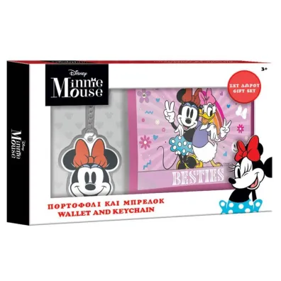 Myszka Minnie Portfel z breloczkiem Minnie