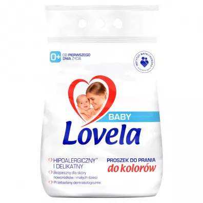 Lovela Baby Hipoalergiczny proszek do prania do kolorw 2.7 kg