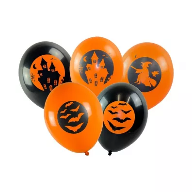 Arpex Balon dekoracyjny Party Time Hallowen HA5678 5 szt.
