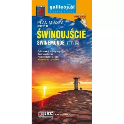 Plan miasta - Mi�dzyzdroje/�winouj�cie