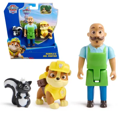 Psi Patrol - zestaw figurek - Rubble