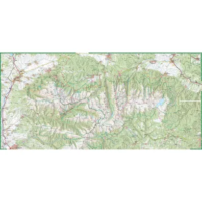 Mapa trekkingowa Ri�a i Piryn. G�ry Bu�garii 1:80 000