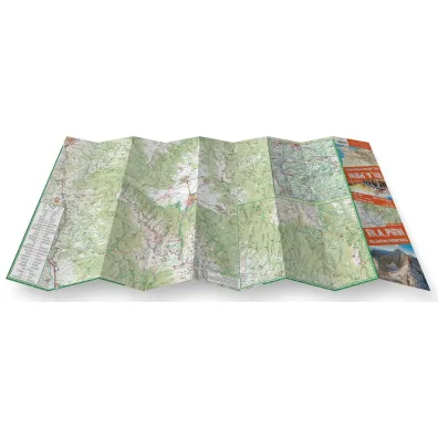 Mapa trekkingowa Ri�a i Piryn. G�ry Bu�garii 1:80 000