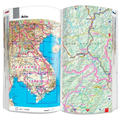 Wietnam Kambod�a Laos zestaw przewodnikowy 3w1