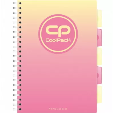 CoolPack Ko�ozeszyt A4 Gradient Peach kratka 100 kartek