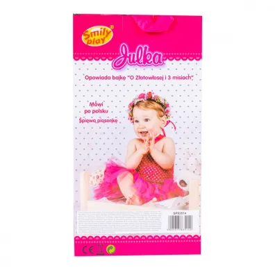 Lalka Julka 30cm na baterie PLPL SML 149 WB ANEK SP83514AN Smily Play