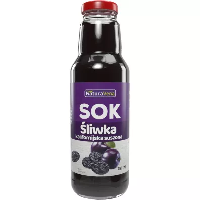 NaturaVena Sok z suszonych �liwek kalifornijskich 750 ml