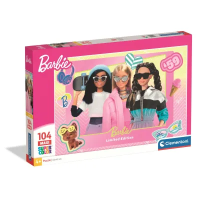 Puzzle 104el Maxi Barbie CLEMENTONI 25015 CLM