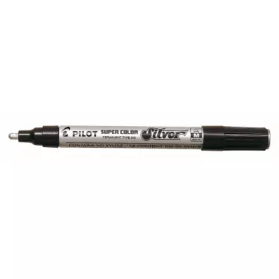 Pilot Marker olejny M srebrny
