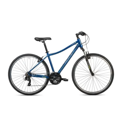 Romet Rower Orkan D granatowo-srebrno-limonkowy 18 M