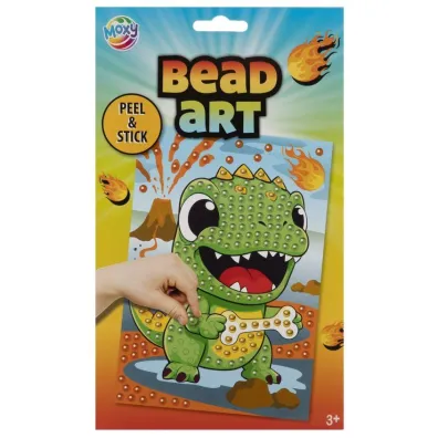 Zestaw kreatywny koralik�w do mozaiki A5 Dino Grafix