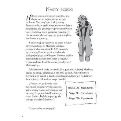 Sherlock Holmes na tropie. 100 zagadek detektywa.