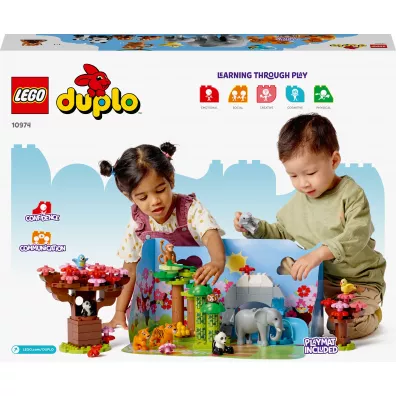 LEGO DUPLO Dzikie zwierz�ta Azji 10974