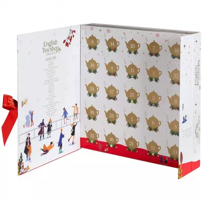 English Tea Shop Organic Kalendarz adwentowy herbatki piramidki Your Wellness 25 x 2 g Bio