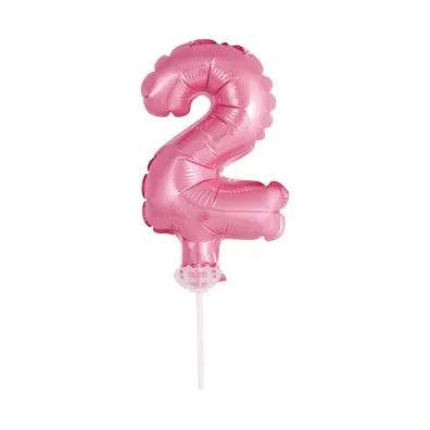 Godan Balon foliowy na patyczku BC-5RO2 Cyfra 2