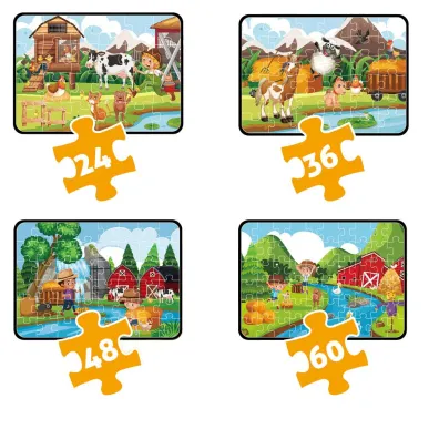 Puzzle 4w1 Farma Askato
