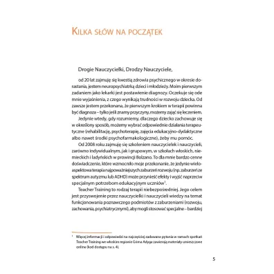 ADHD Co robi� a czego nie b�yskawiczny przewodnik dla nauczyciela