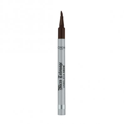 Zdjęcia - Kredka do oczu / brwi LOreal Paris Brow Artist Micro Tatouage kredka do brwi 108 Dark Brunette 1 