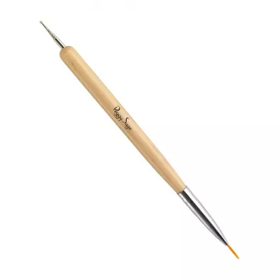 Peggy Sage 2-in-1 Nail Art Brush p�dzel do zdobienia paznokci 2w1 149554