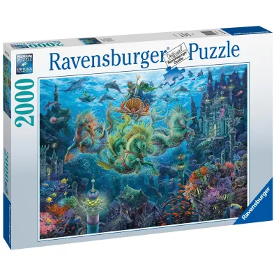Puzzle 2000 el. Pod wod� Ravensburger