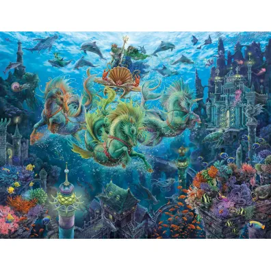 Puzzle 2000 el. Pod wod� Ravensburger