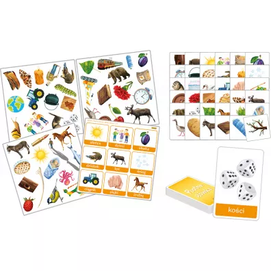 Psotne swka. Goski ciszce. 3 gry logopedyczne Adamigo