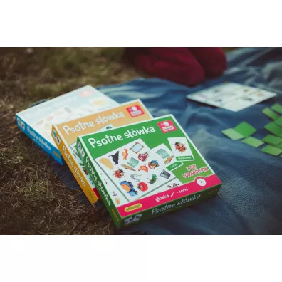 Psotne swka. Goski ciszce. 3 gry logopedyczne Adamigo