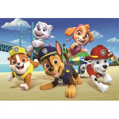 Puzzle 60 el. Maxi SuperColor. Paw Patrol Clementoni