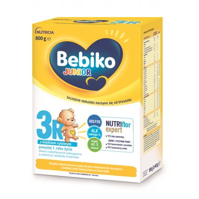 Bebiko Junior 3R Mleko modyfikowane dla dzieci powyżej 1. roku życia 800 g