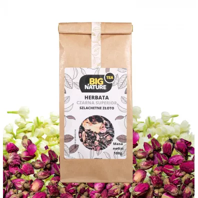 Big Nature Herbata czarna Superior Szlachetne Z�oto 100 g