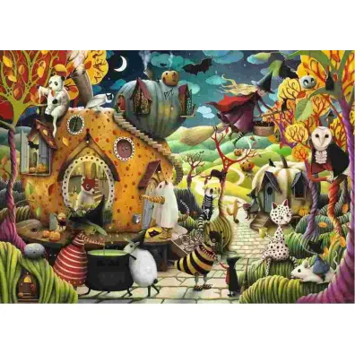 Puzzle 1000 el. Halloween Ravensburger