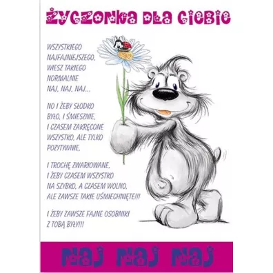 Stamp Karnet Happy B6 + koperta wz�r nr 08