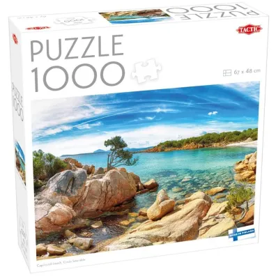 Puzzle 1000 el. Capriccioli beach, Costa Smeralda Tactic