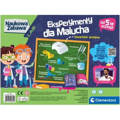 Eksperymenty dla malucha Clementoni