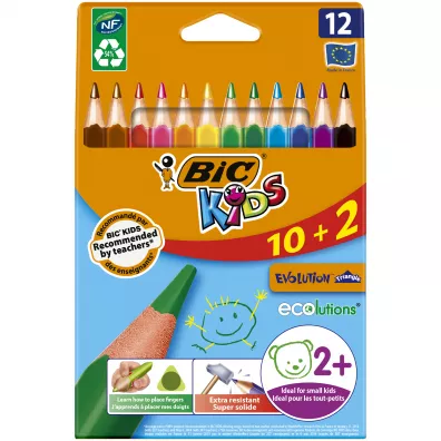 Bic Kredki Evolution Triangle 12 szt.