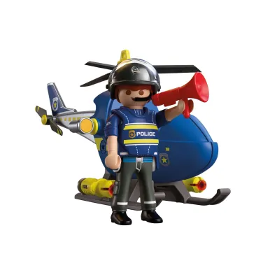 Playmobil City Action Policyjny helikopter z�radarem 72080