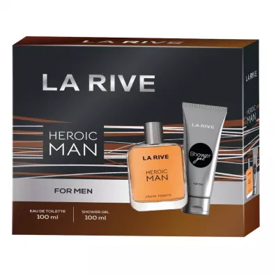 La Rive Zestaw Heroic Man Woda toaletowa + �el pod prysznic 2 x 100 ml