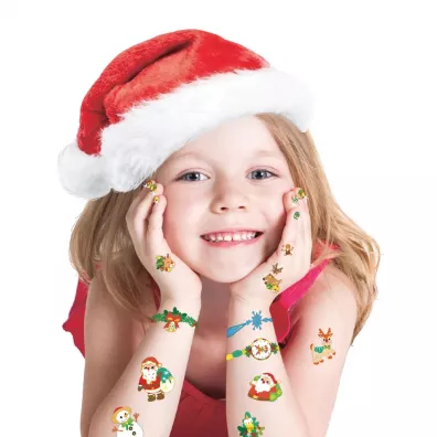 Naklejki na paznokcie i tatua�e - Christmas Bo�e Narodzenie Avenir