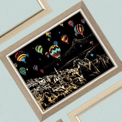 Twoje Hobby Cappadocia. Magiczna zdrapka - wydrapywanka 40.0 x 28.5 cm