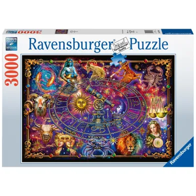 Puzzle 3000 el. Znaki zodiaku Ravensburger