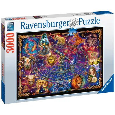 Puzzle 3000 el. Znaki zodiaku Ravensburger