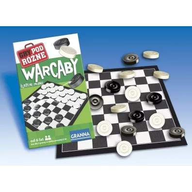 Warcaby. Wersja podrna