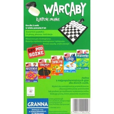 Warcaby. Wersja podr�na